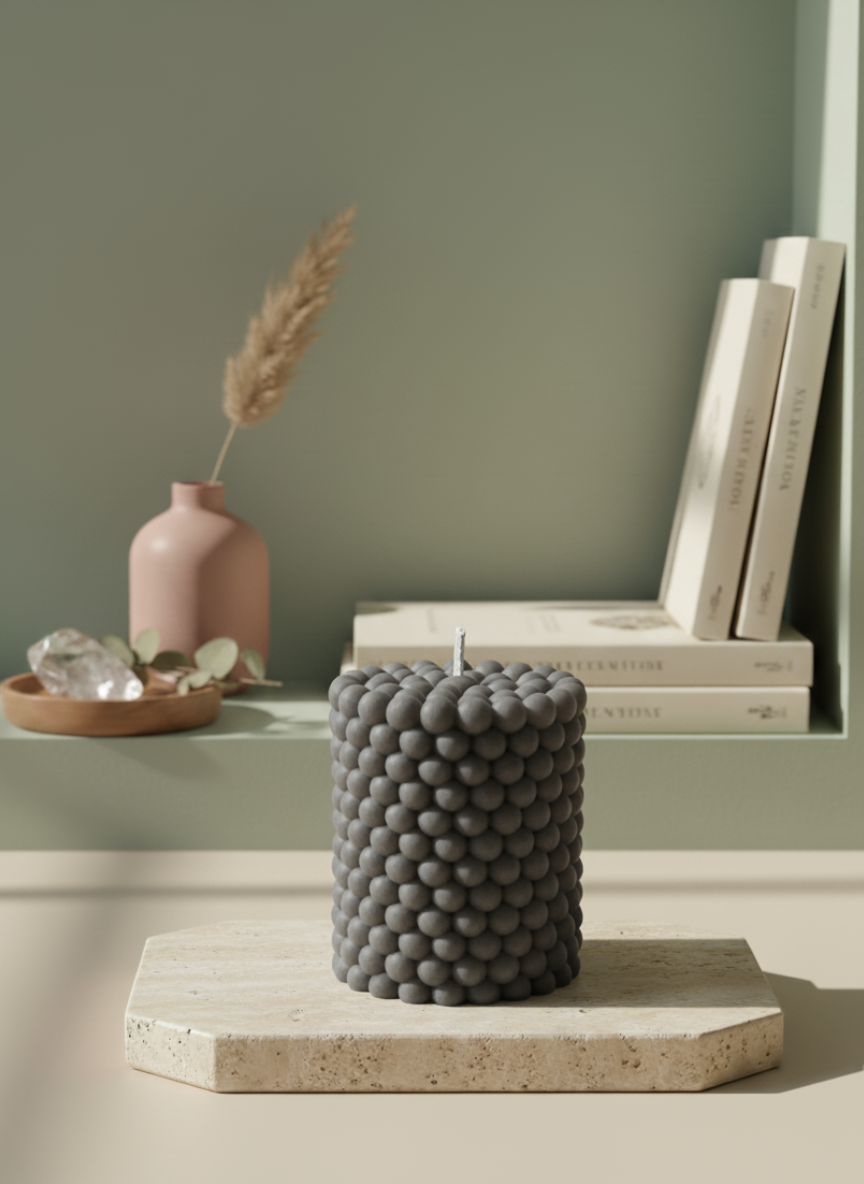 Pearl Bubble Candle  - Set of 2 & 5