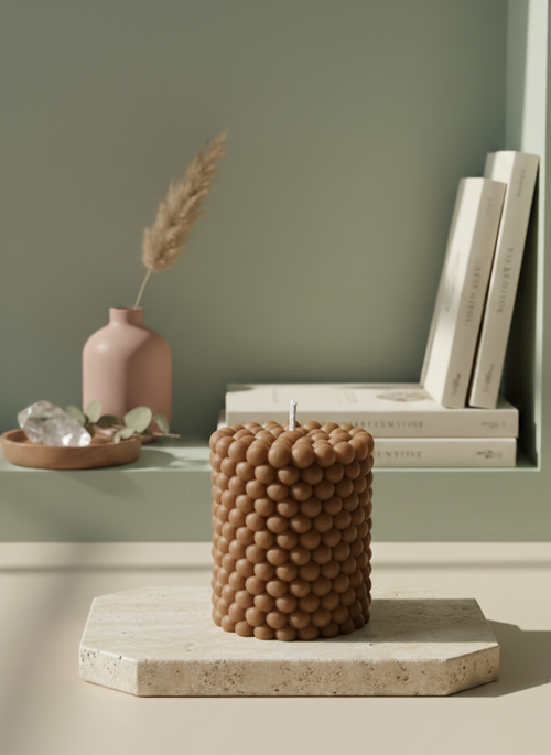 Pearl Bubble Candle  - Set of 2 & 5