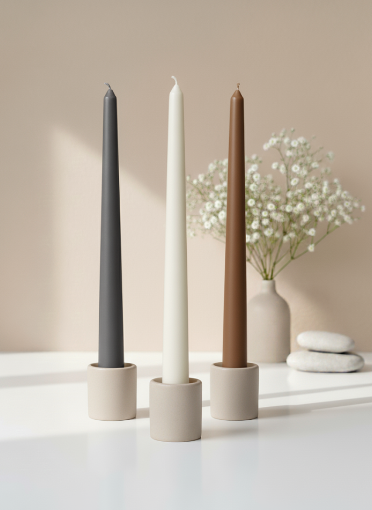 Taper Candles - Set of 3