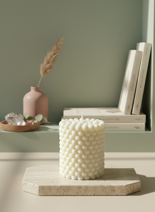 Pearl Bubble Candle  - Set of 2 & 5
